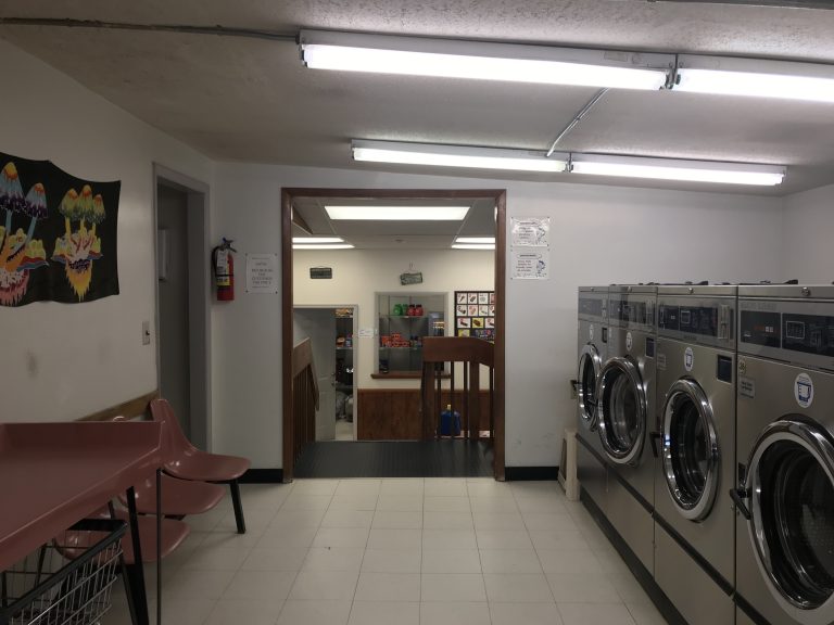 Self serve coin operated laundromat located in Square PA